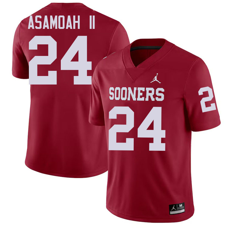 Brian Asamoah II Oklahoma Sooners Jersey,Oklahoma Sooners Football Uniforms,Jersey-Crimson